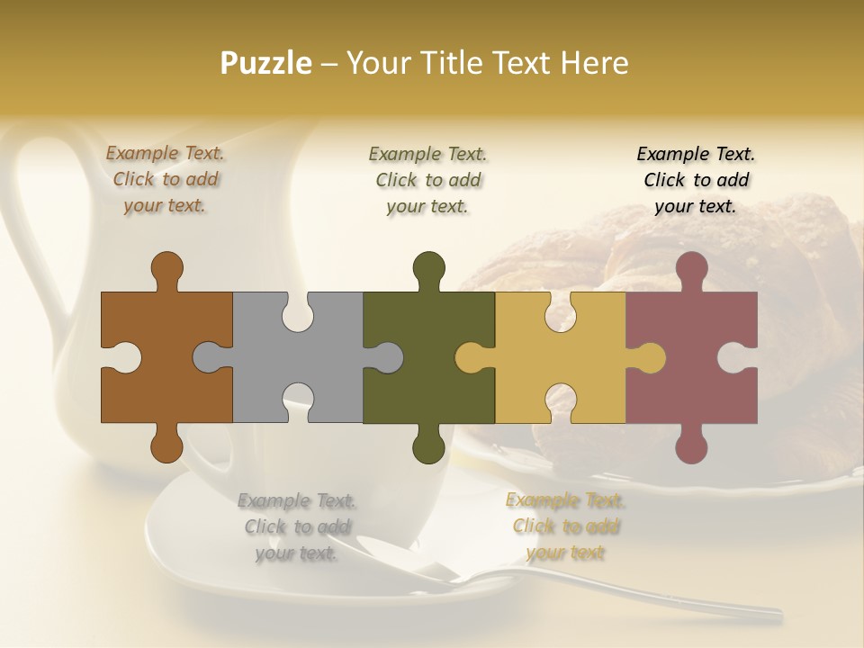 Breakfast Cup Espresso PowerPoint Template