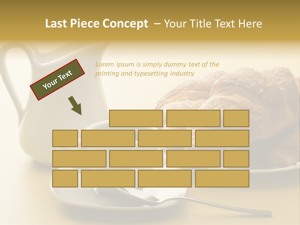 Breakfast Cup Espresso PowerPoint Template