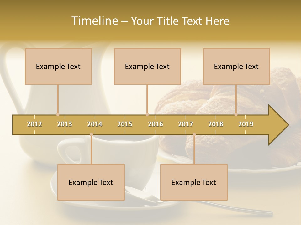 Breakfast Cup Espresso PowerPoint Template