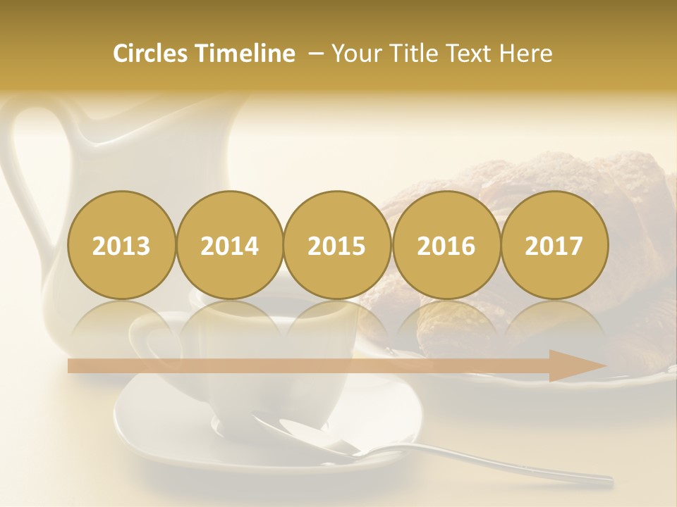 Breakfast Cup Espresso PowerPoint Template