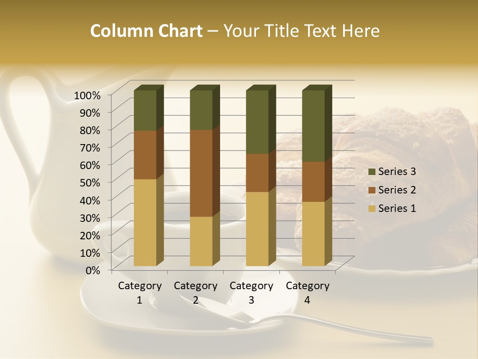 Breakfast Cup Espresso PowerPoint Template