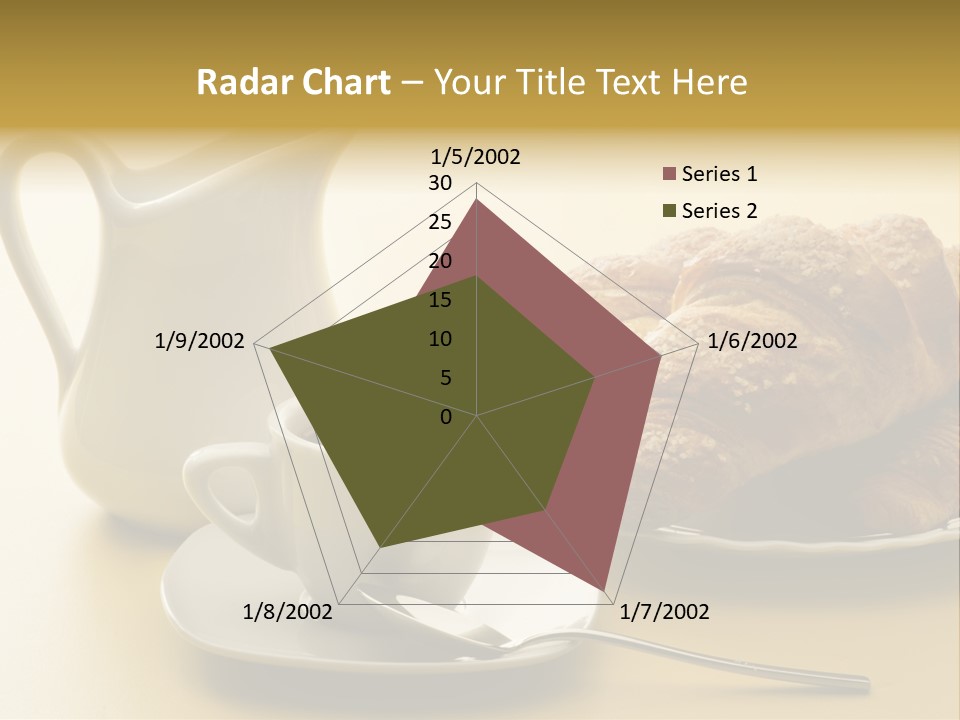 Breakfast Cup Espresso PowerPoint Template