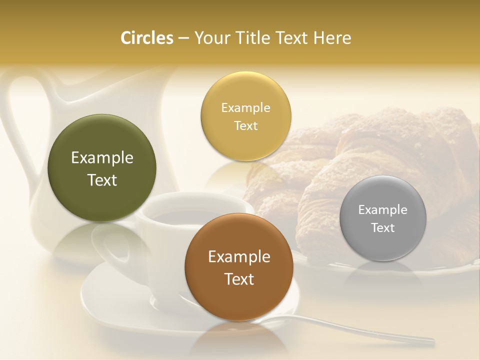 Breakfast Cup Espresso PowerPoint Template