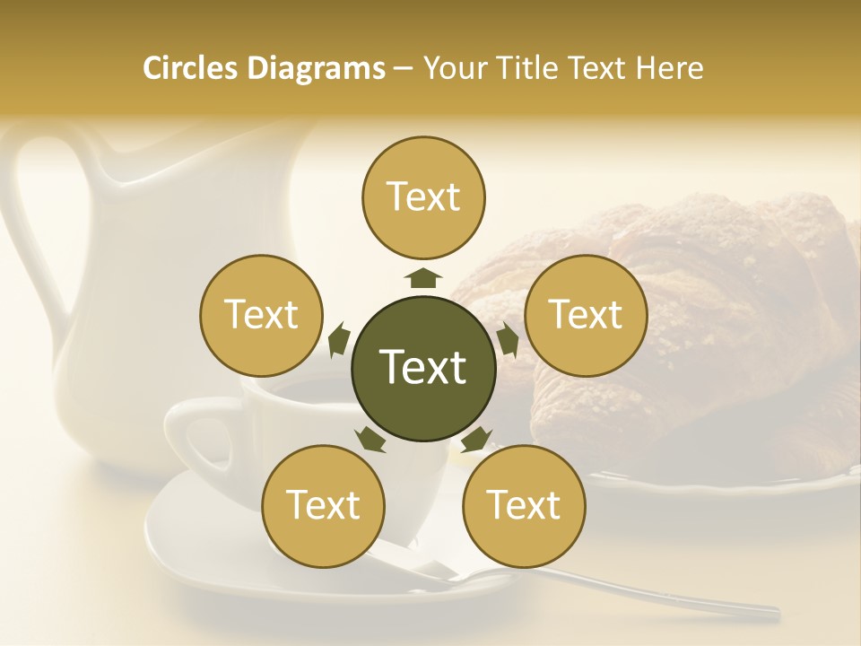 Breakfast Cup Espresso PowerPoint Template