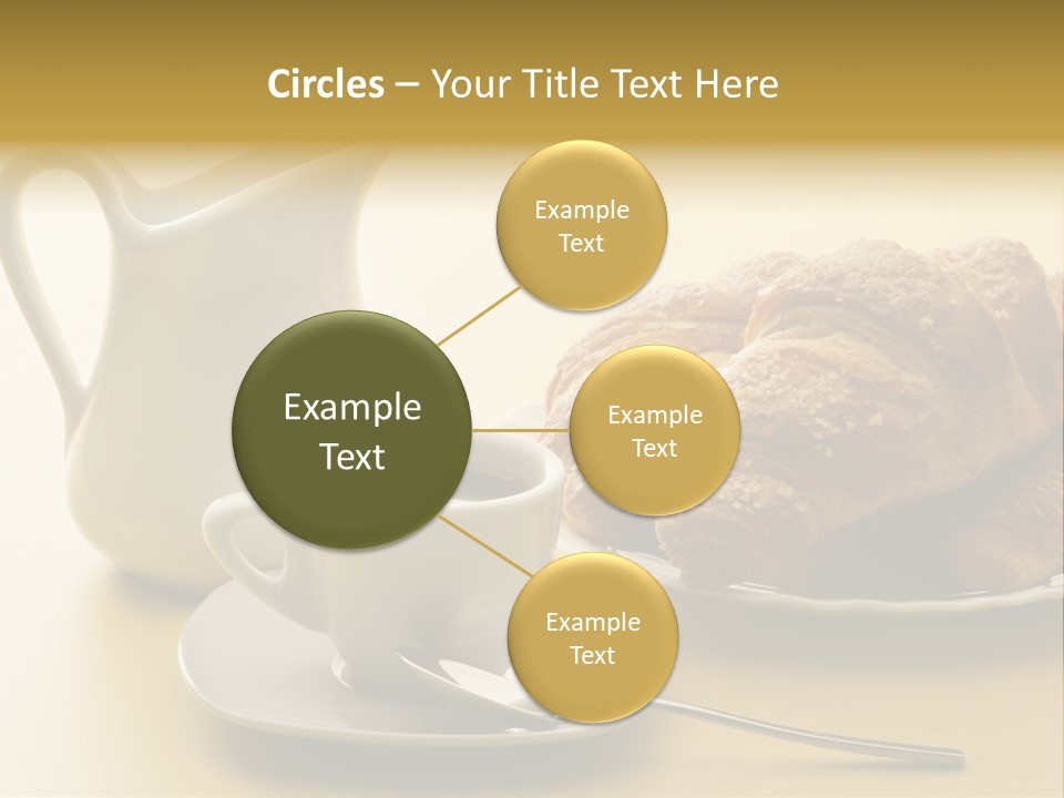 Breakfast Cup Espresso PowerPoint Template