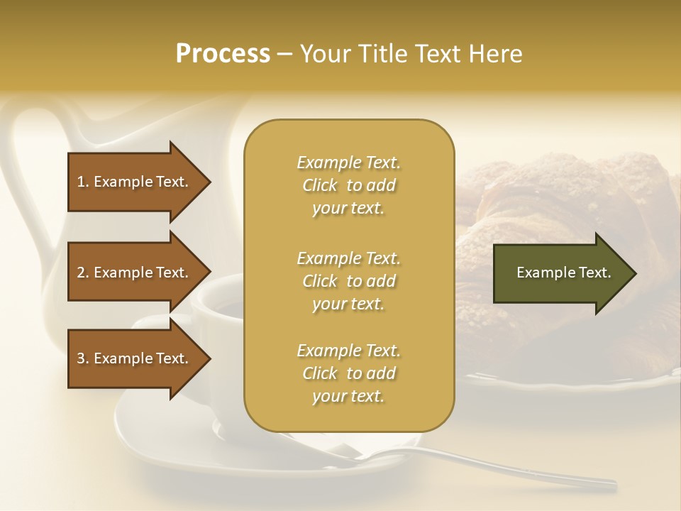 Breakfast Cup Espresso PowerPoint Template