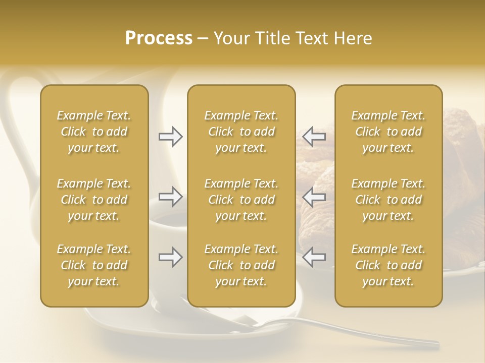 Breakfast Cup Espresso PowerPoint Template