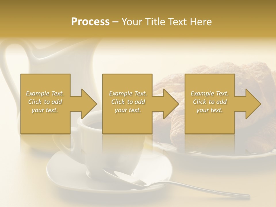 Breakfast Cup Espresso PowerPoint Template