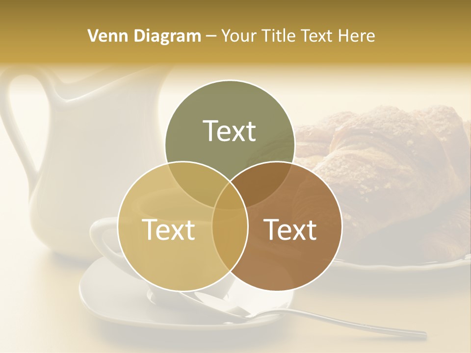 Breakfast Cup Espresso PowerPoint Template