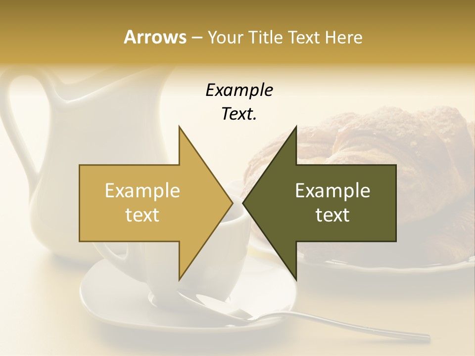 Breakfast Cup Espresso PowerPoint Template