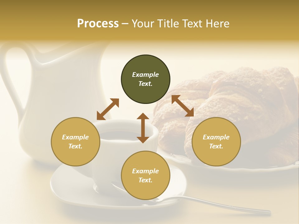 Breakfast Cup Espresso PowerPoint Template