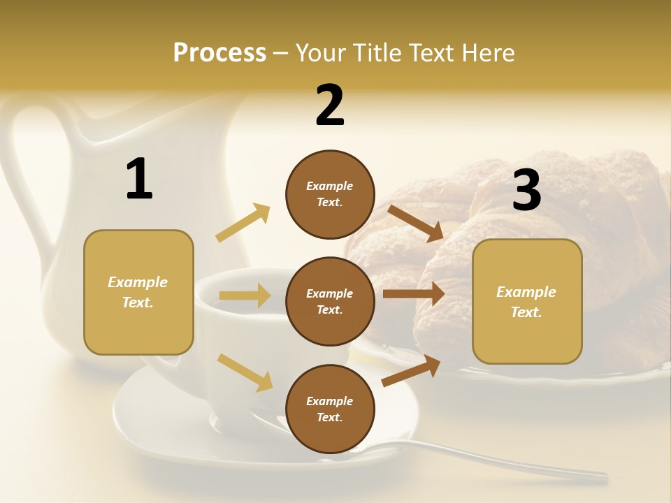 Breakfast Cup Espresso PowerPoint Template