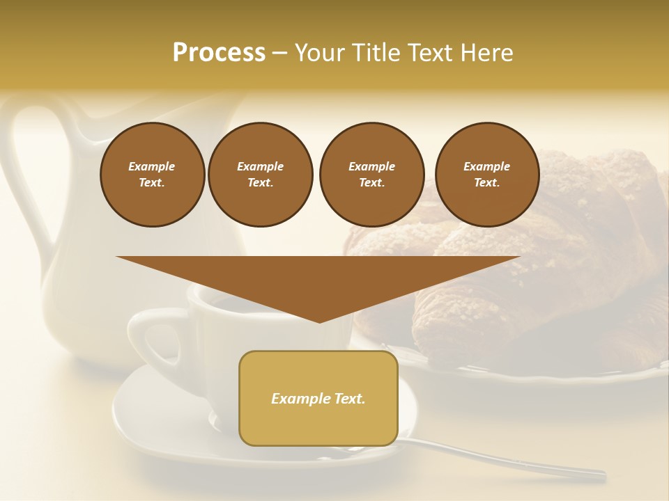 Breakfast Cup Espresso PowerPoint Template