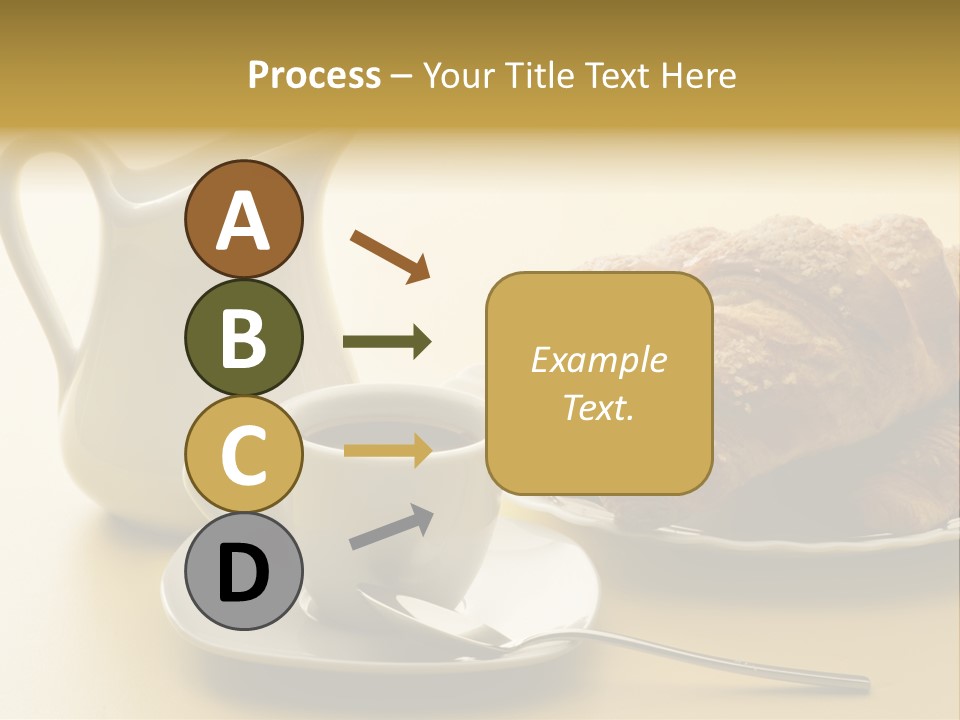 Breakfast Cup Espresso PowerPoint Template