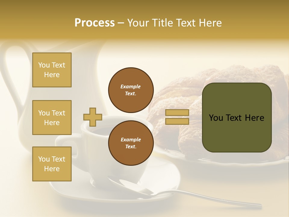 Breakfast Cup Espresso PowerPoint Template