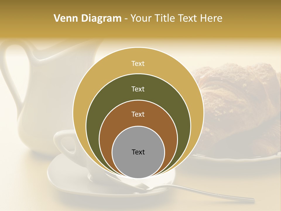 Breakfast Cup Espresso PowerPoint Template