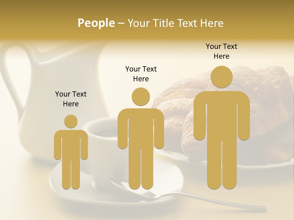 Breakfast Cup Espresso PowerPoint Template