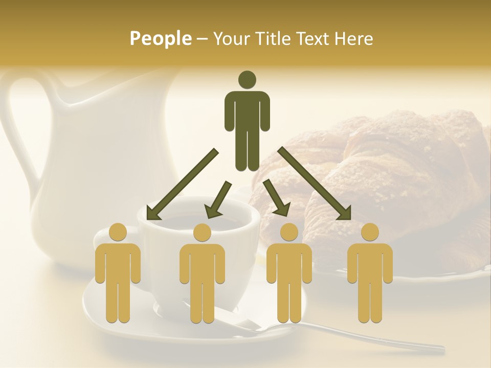 Breakfast Cup Espresso PowerPoint Template