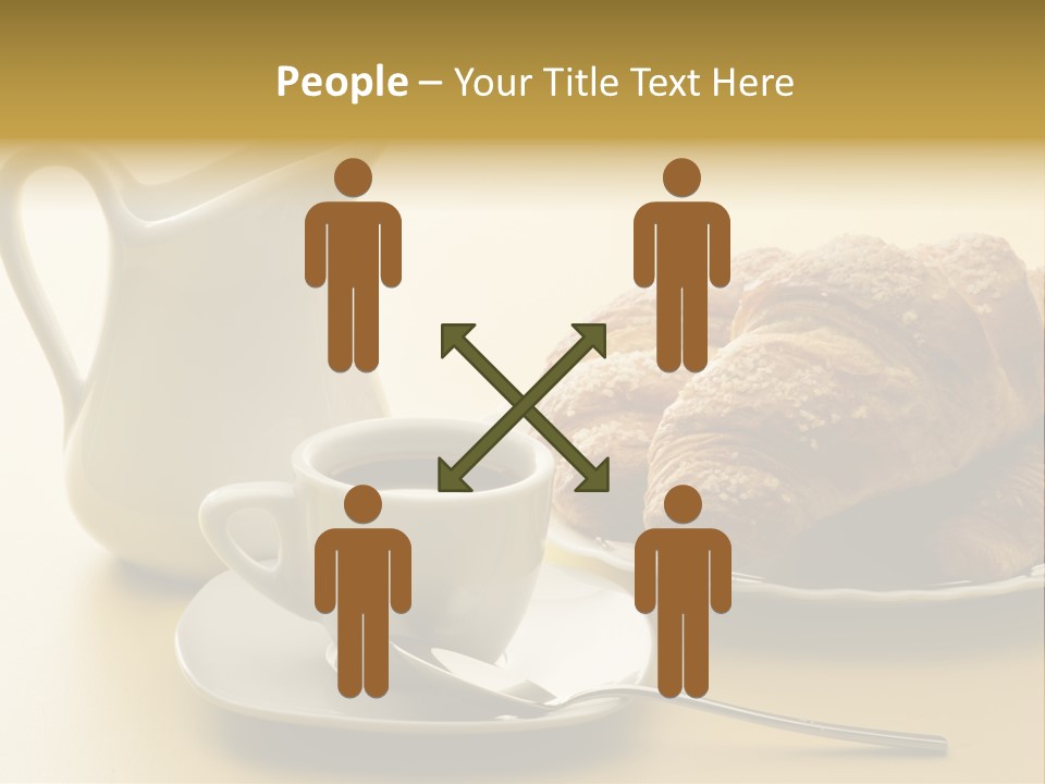 Breakfast Cup Espresso PowerPoint Template