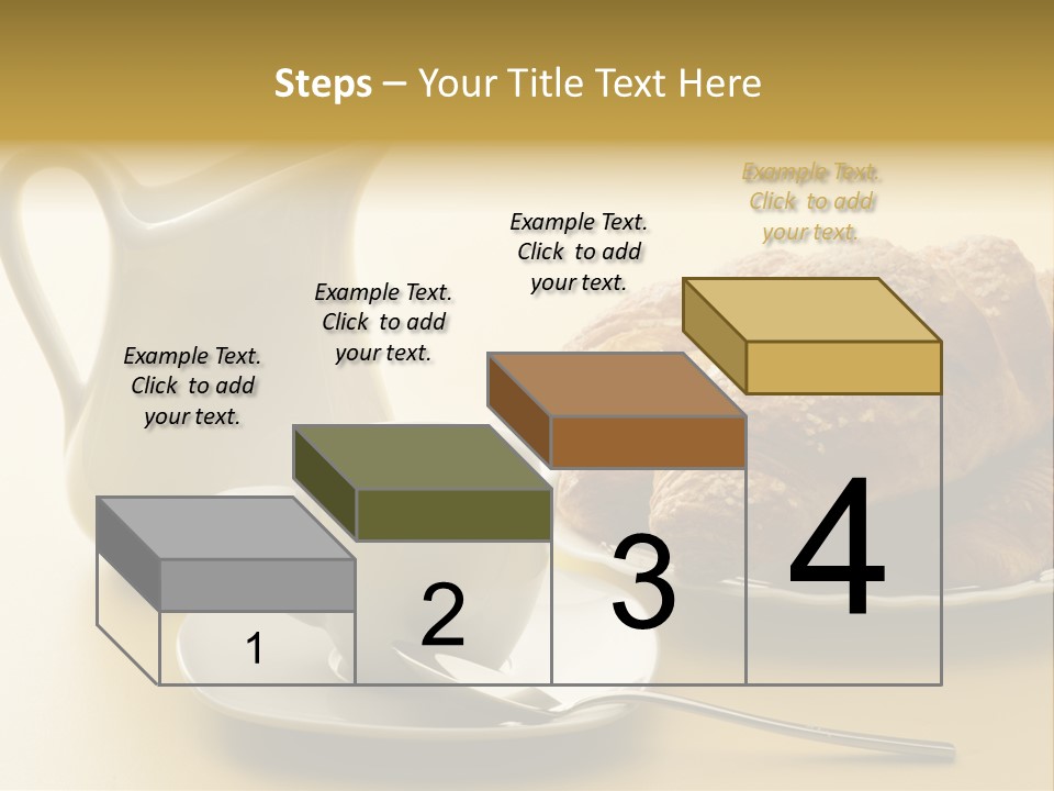 Breakfast Cup Espresso PowerPoint Template