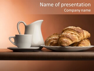 Wake Up Breakfast Aromatic PowerPoint Template