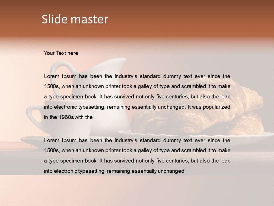 Wake Up Breakfast Aromatic PowerPoint Template