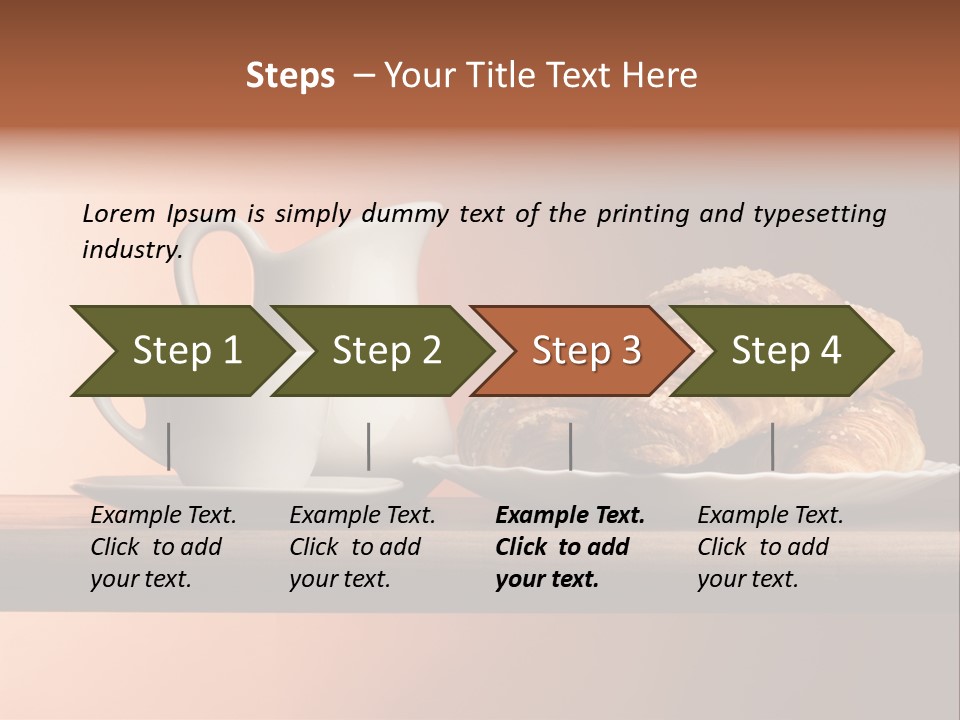 Wake Up Breakfast Aromatic PowerPoint Template
