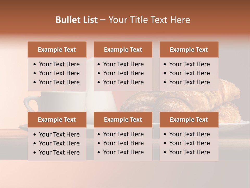 Wake Up Breakfast Aromatic PowerPoint Template