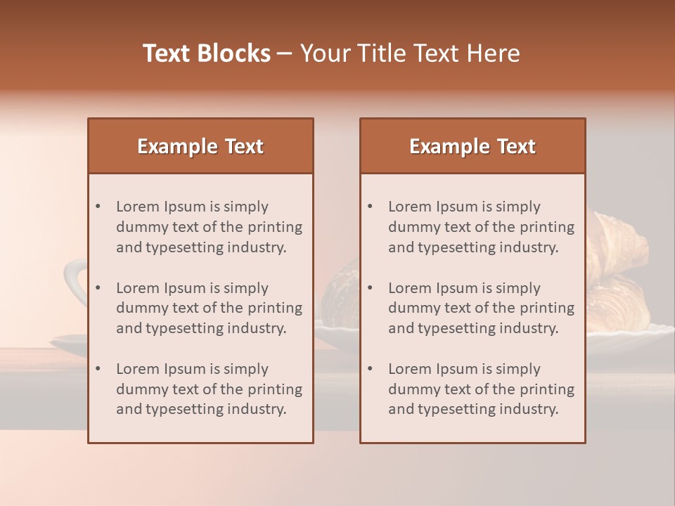 Wake Up Breakfast Aromatic PowerPoint Template