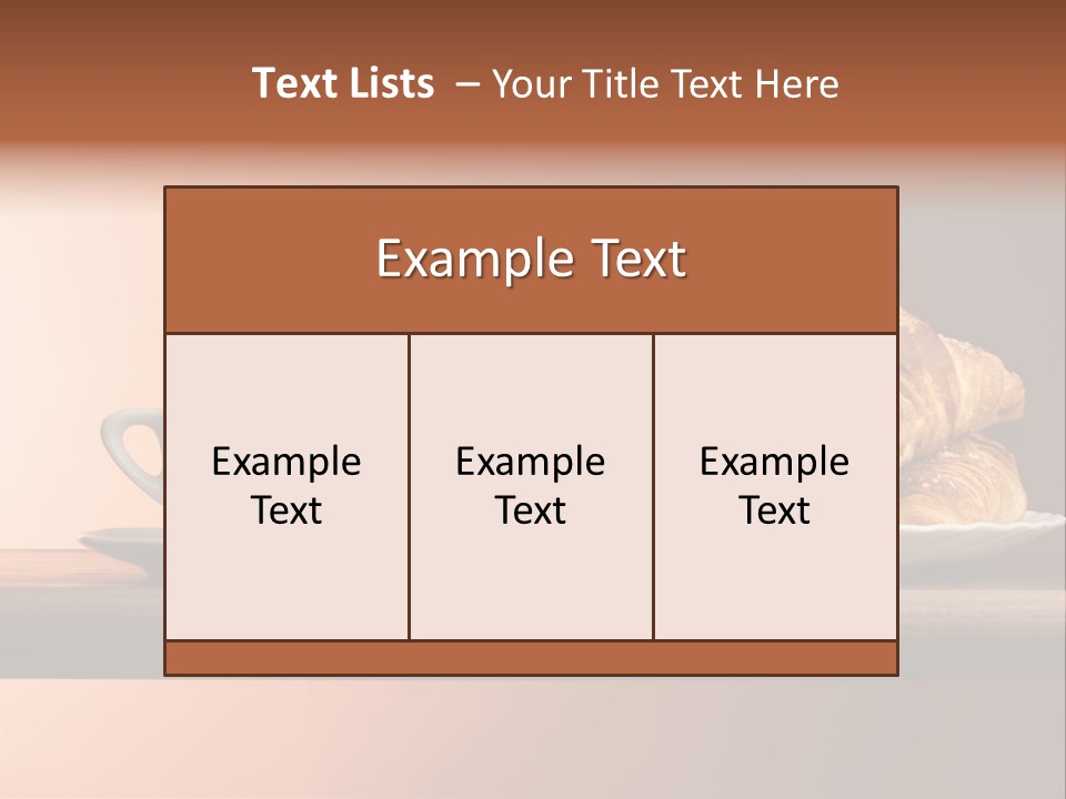 Wake Up Breakfast Aromatic PowerPoint Template