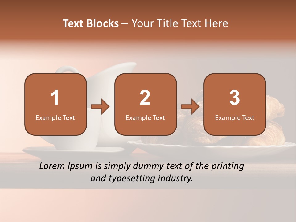 Wake Up Breakfast Aromatic PowerPoint Template