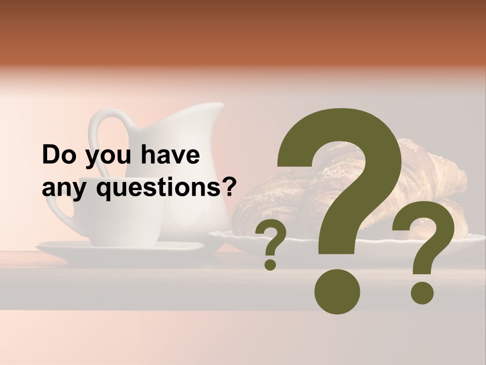 Wake Up Breakfast Aromatic PowerPoint Template