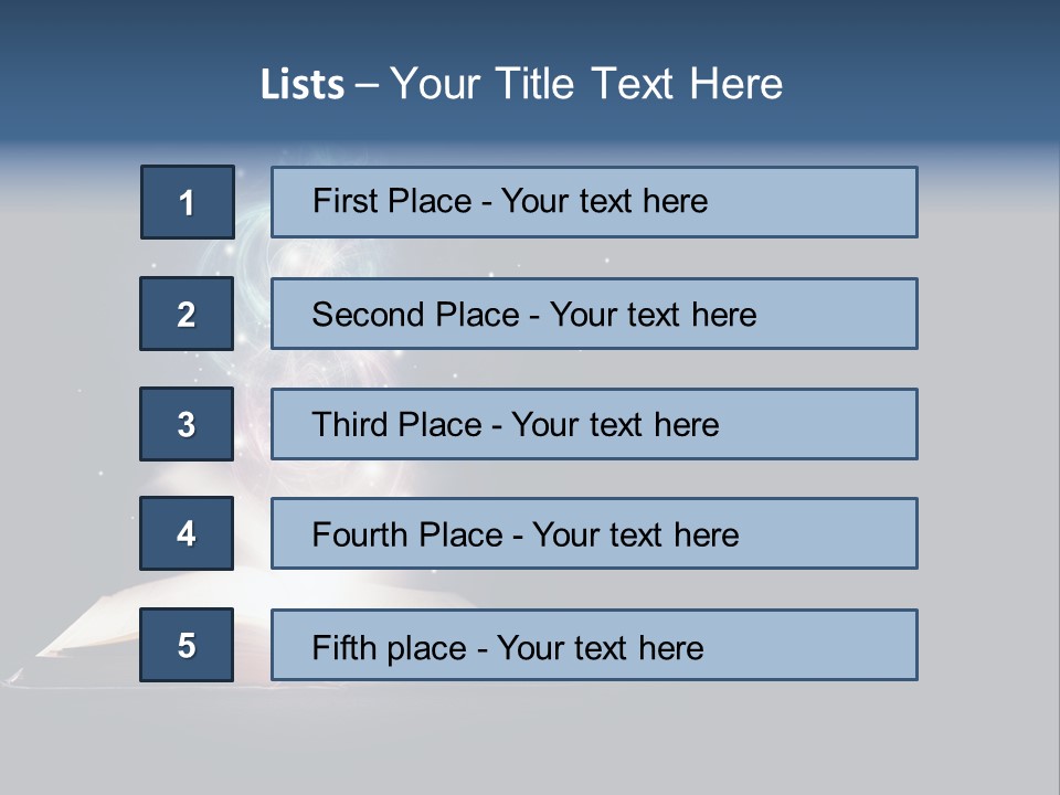Orb Wall Jesus PowerPoint Template