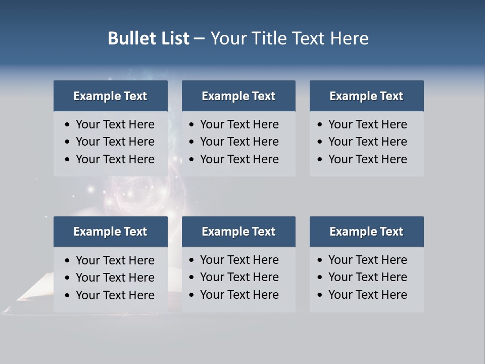 Orb Wall Jesus PowerPoint Template