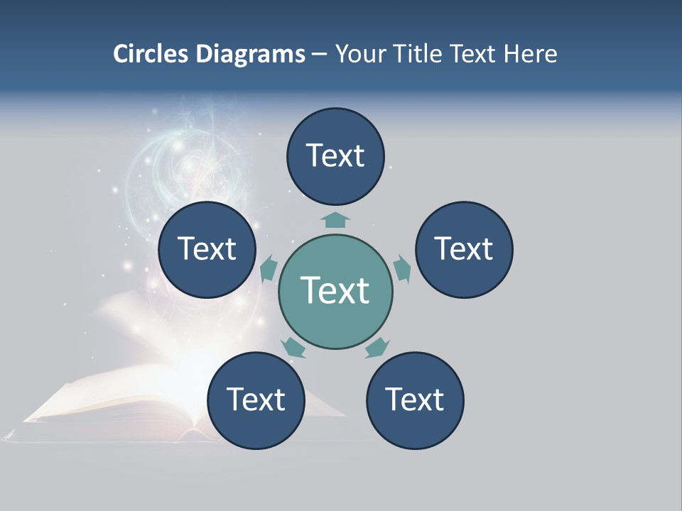 Orb Wall Jesus PowerPoint Template