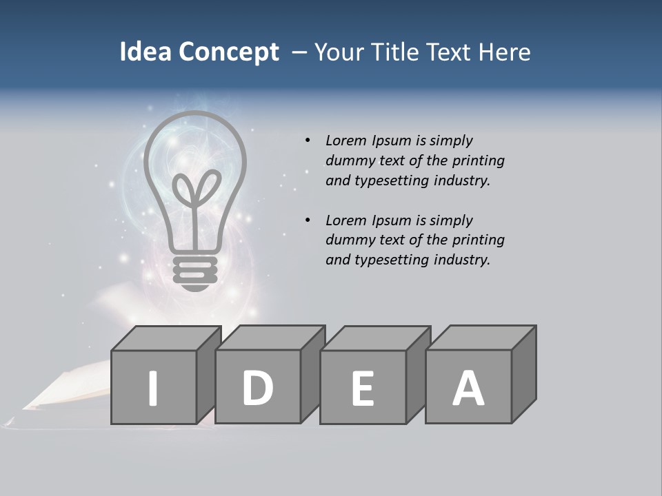 Orb Wall Jesus PowerPoint Template