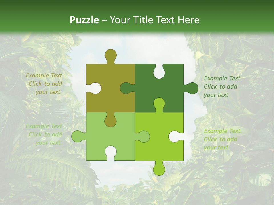 Answer Jungle Brain PowerPoint Template