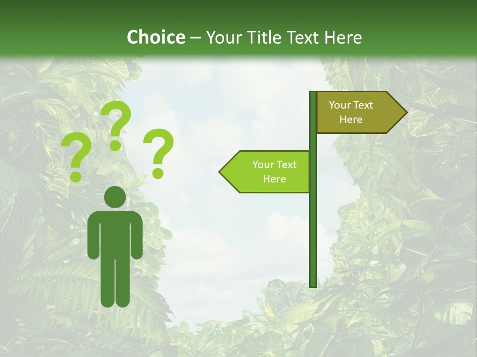 Answer Jungle Brain PowerPoint Template