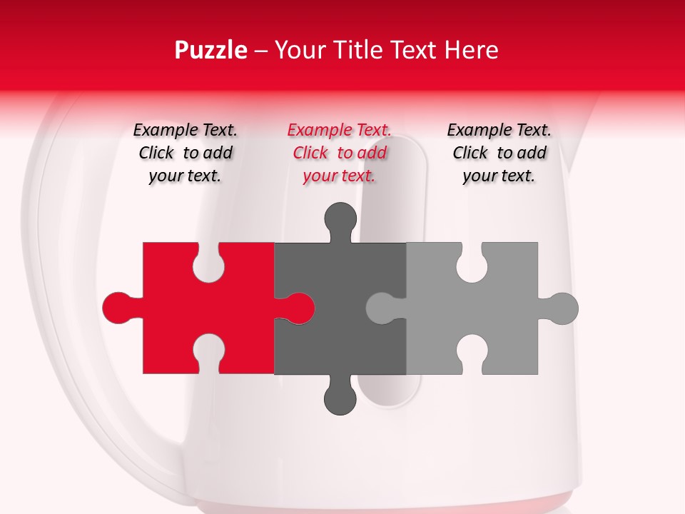 Object Plastic Food And Drink PowerPoint Template