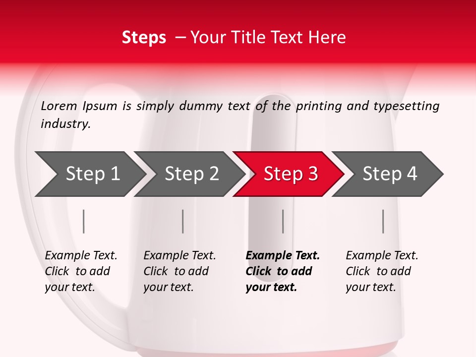 Object Plastic Food And Drink PowerPoint Template
