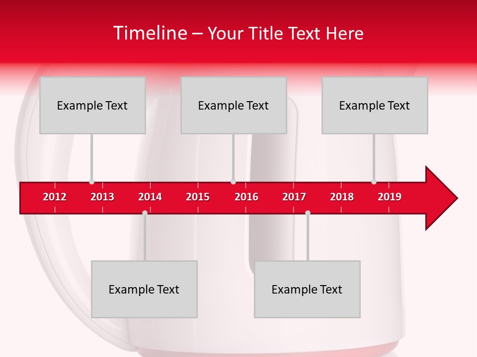 Object Plastic Food And Drink PowerPoint Template