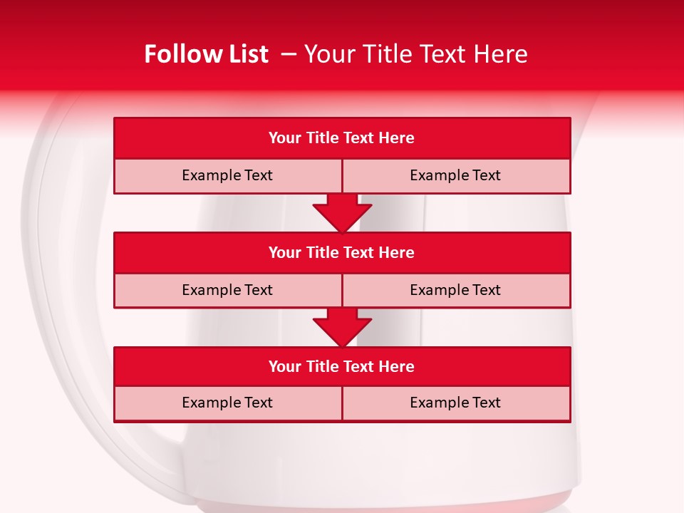 Object Plastic Food And Drink PowerPoint Template