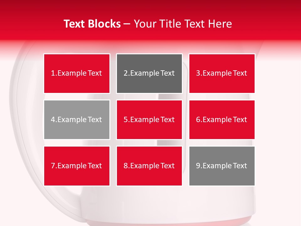 Object Plastic Food And Drink PowerPoint Template