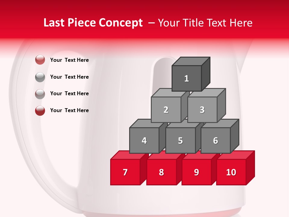 Object Plastic Food And Drink PowerPoint Template
