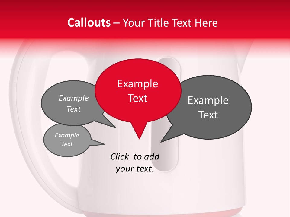 Object Plastic Food And Drink PowerPoint Template