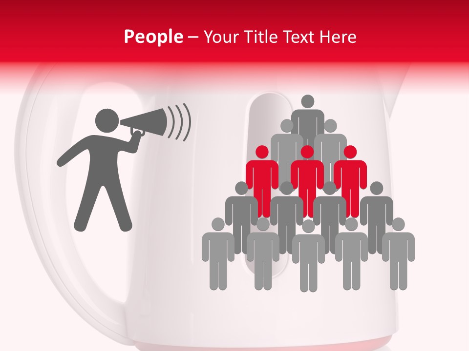 Object Plastic Food And Drink PowerPoint Template