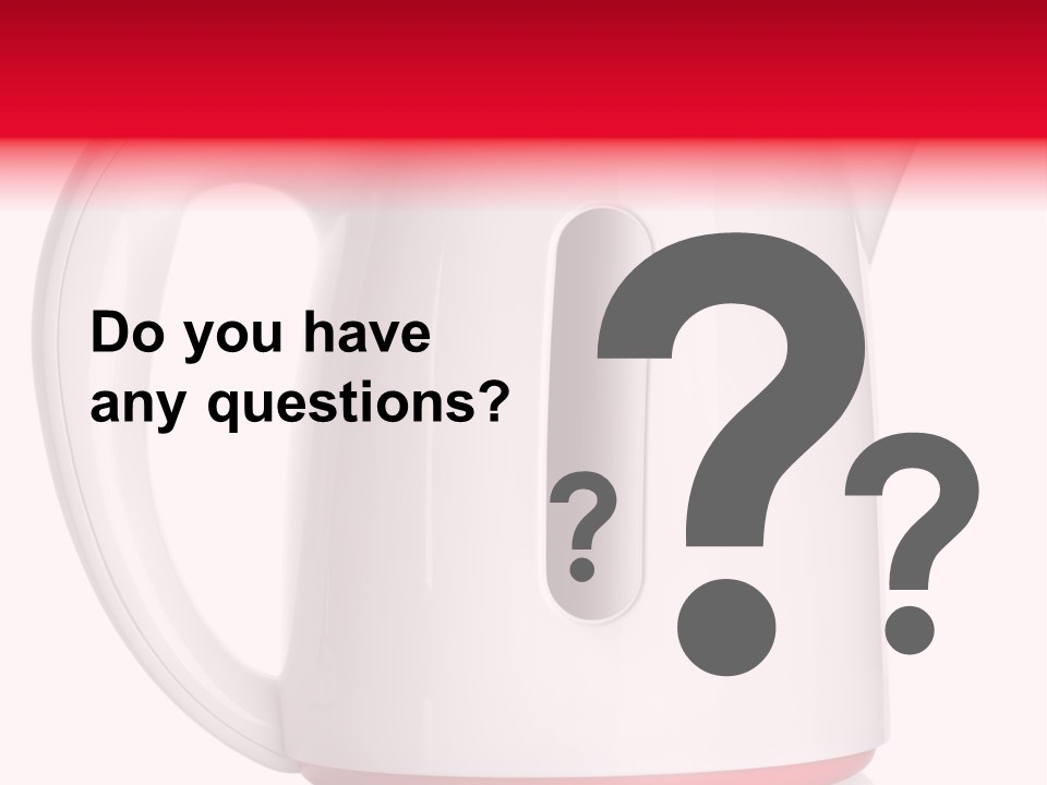 Object Plastic Food And Drink PowerPoint Template