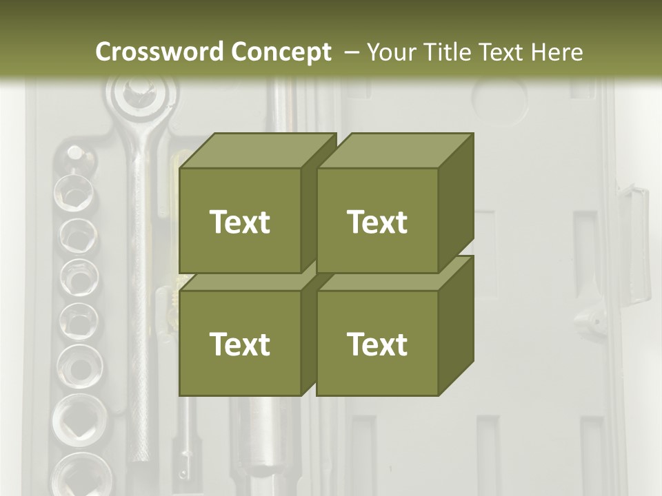 Item Collection Plastic PowerPoint Template