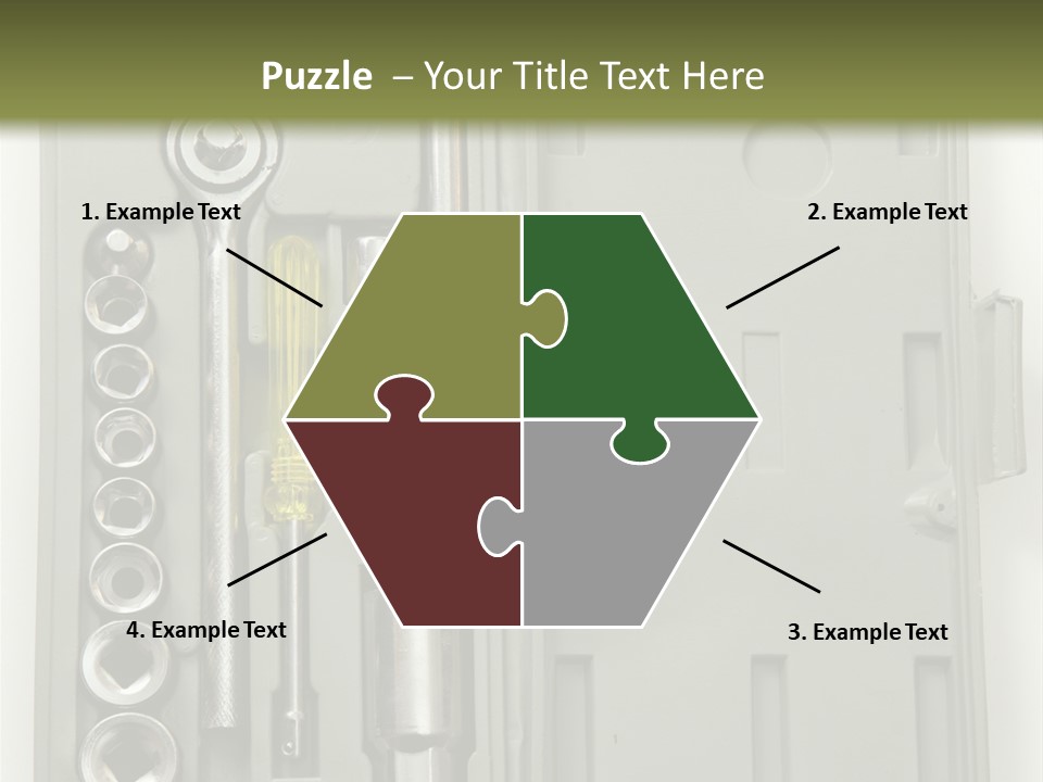 Item Collection Plastic PowerPoint Template