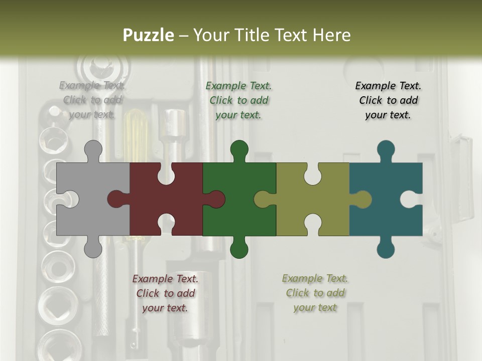 Item Collection Plastic PowerPoint Template